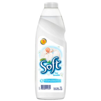 SUAVIZANTE SOFT LIQUIDO PIEL SENSIBLE 1 LITRO