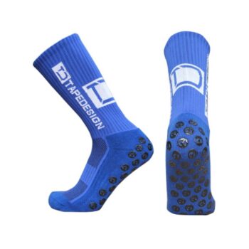 CALCETA DEPORTIVA ANTIDESLIZANTE TAPE DESIGN 38-43 AZUL REY
