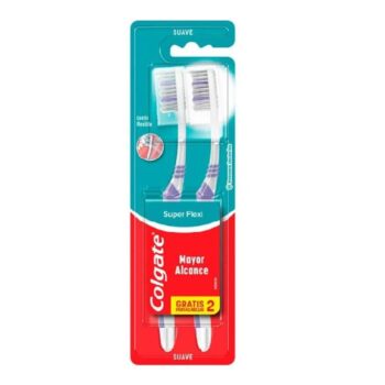PACK 2 CEPILLO COLGATE SUPER FLEXI SUAVE