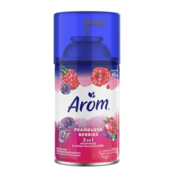 REPUESTO MAQUINA AUTOMÁTICA AROM FRAMBUESA BERRIES 250 ML.
