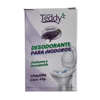 DESODORANTE PARA INODOROS TEDDY LAVANDA 45 GR.