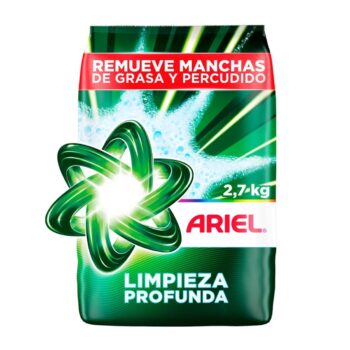 DETERGENTE POLVO ARIEL DOBLE PODER 2.7 KG.