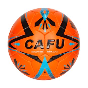 BALÓN DE FUTBOLITO CAFU BOTE BAJO N°5 NARANJO