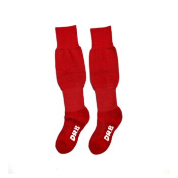 MEDIA DE FUTBOL DRB TEAM TALLA ADULTO ROJO