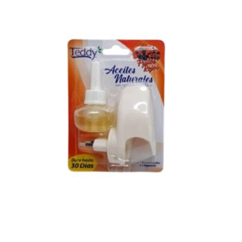 ENCHUFE + REPUESTO ACEITES AROMATICOS TEDDY FRUTOS ROJOS 21 ML.
