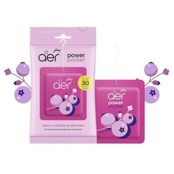 AROMATIZANTE AER POWER POCKET BERRY RUSH 10 GR.