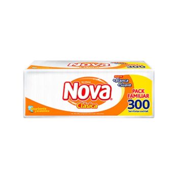 SERVILLETA NOVA CLASICA 300 UNIDADES