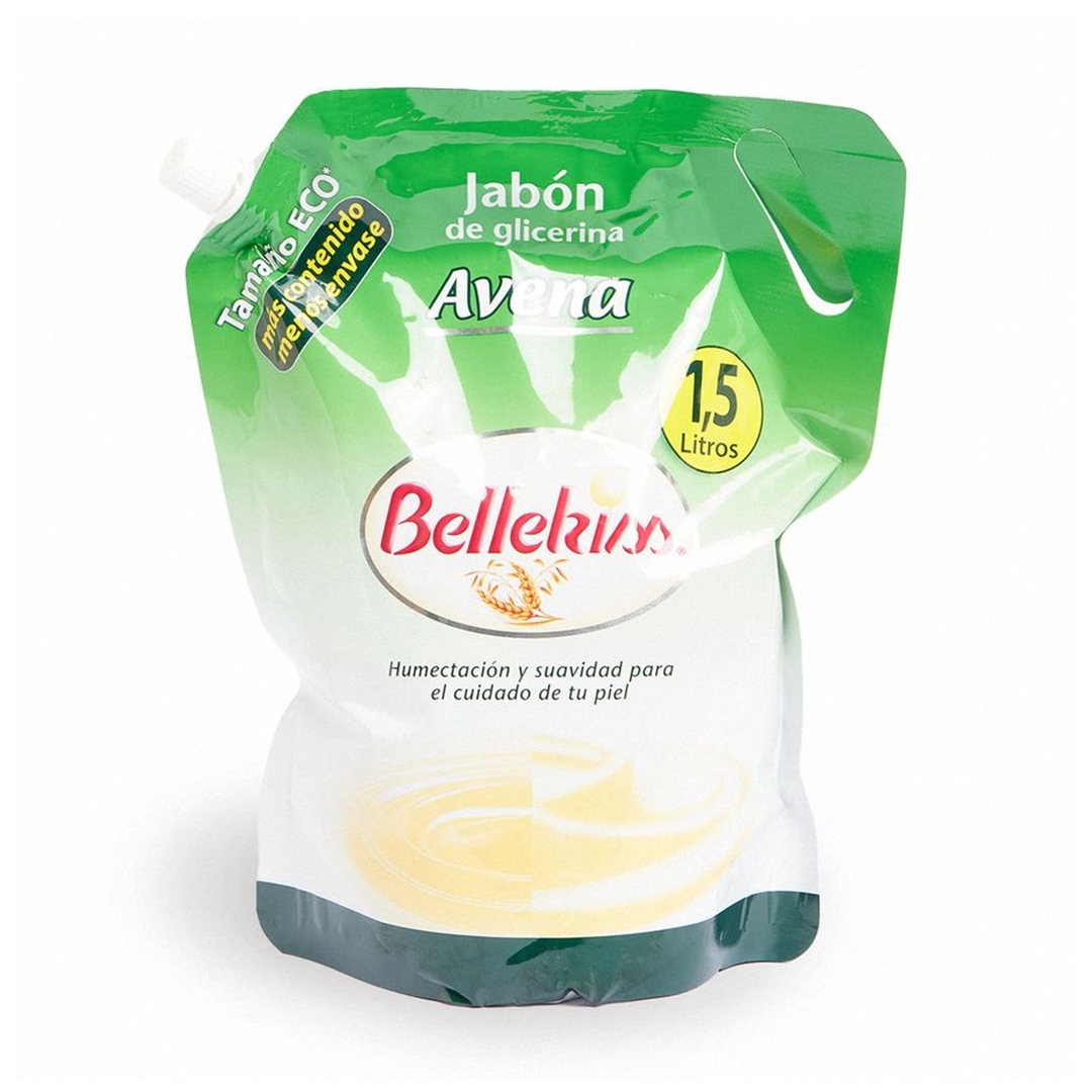 JABON LIQUIDO BELLEKISS AVENA GLICERINA 1.5LT