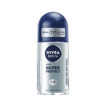 ANTITRANSPIRANTE NIVEA MEN ROLL ON ACTIVE DRY SILVER 50 ML.